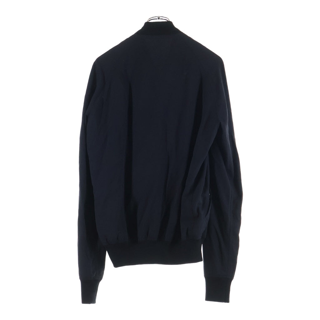 Rick Owens(リックオウエンス) 17SS ビスコースウールフライトジャケット ブルゾン ジップアップ ブラック RU17S9792-WL