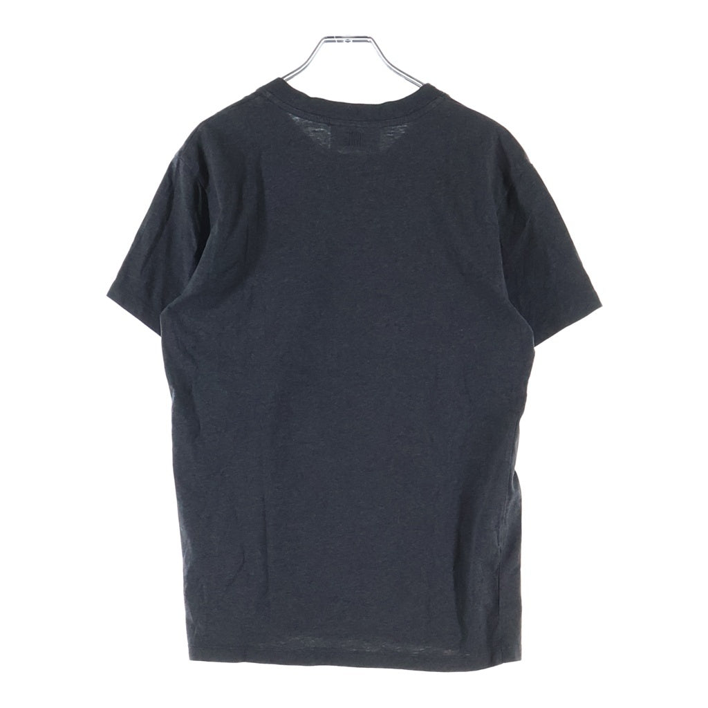 AMI Alexandre Mattiussi(アミアレクサンドルマテュッシ) T-Shirt ハートロゴ刺繍 半袖Tシャツ グレー H20HJ108.723