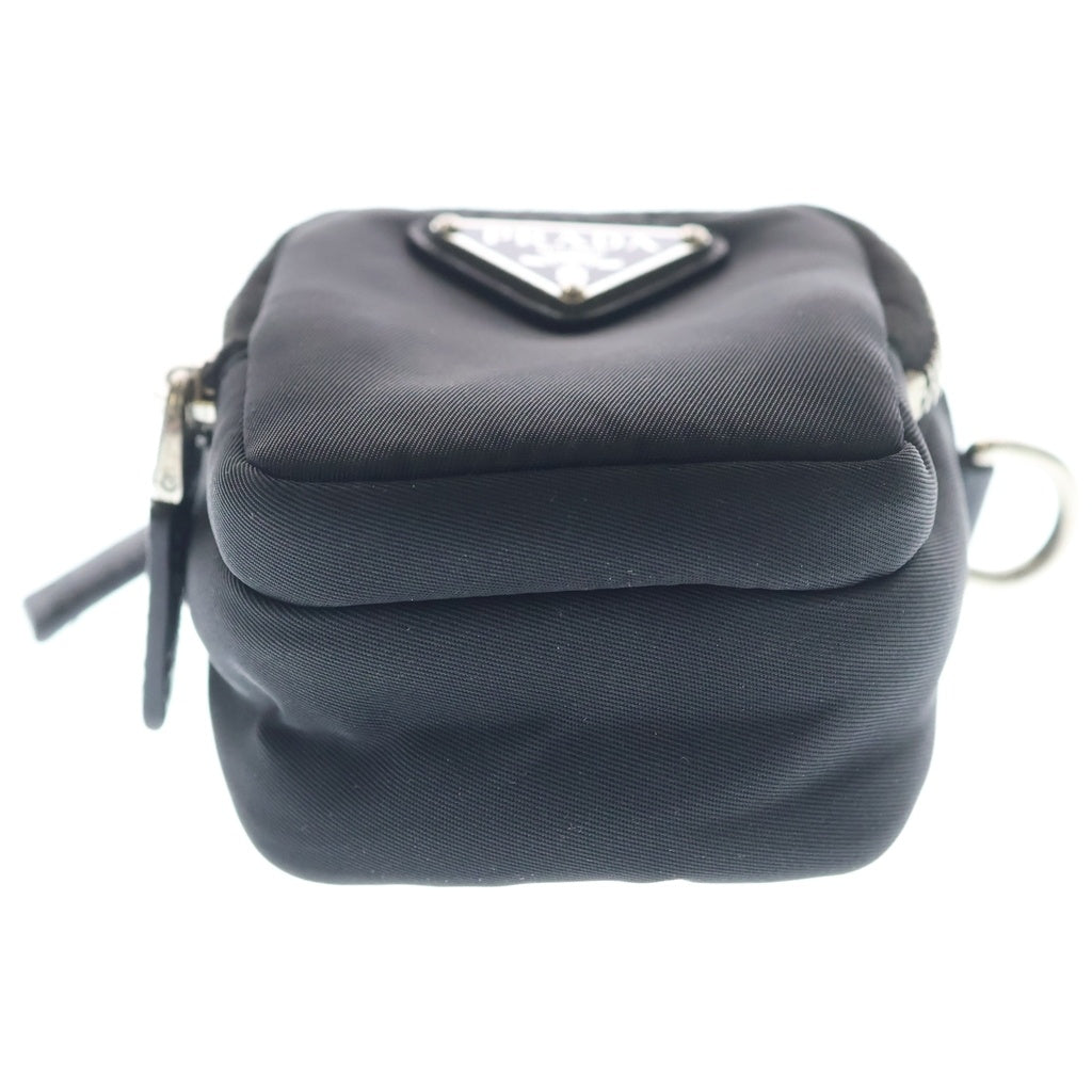 PRADA(プラダ) Re-Nylon Shoulder Bag Pouch リナイロン トライアングルロゴ ショルダーポーチ ショルダーバッグ ブラック 2ZT024
