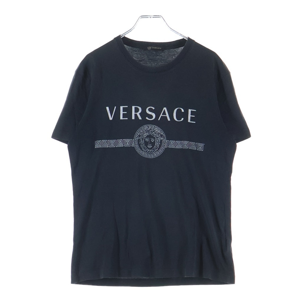 VERSACE(ヴェルサーチ) T-Shirt メデューサプリント 半袖Tシャツ ブラック A83159