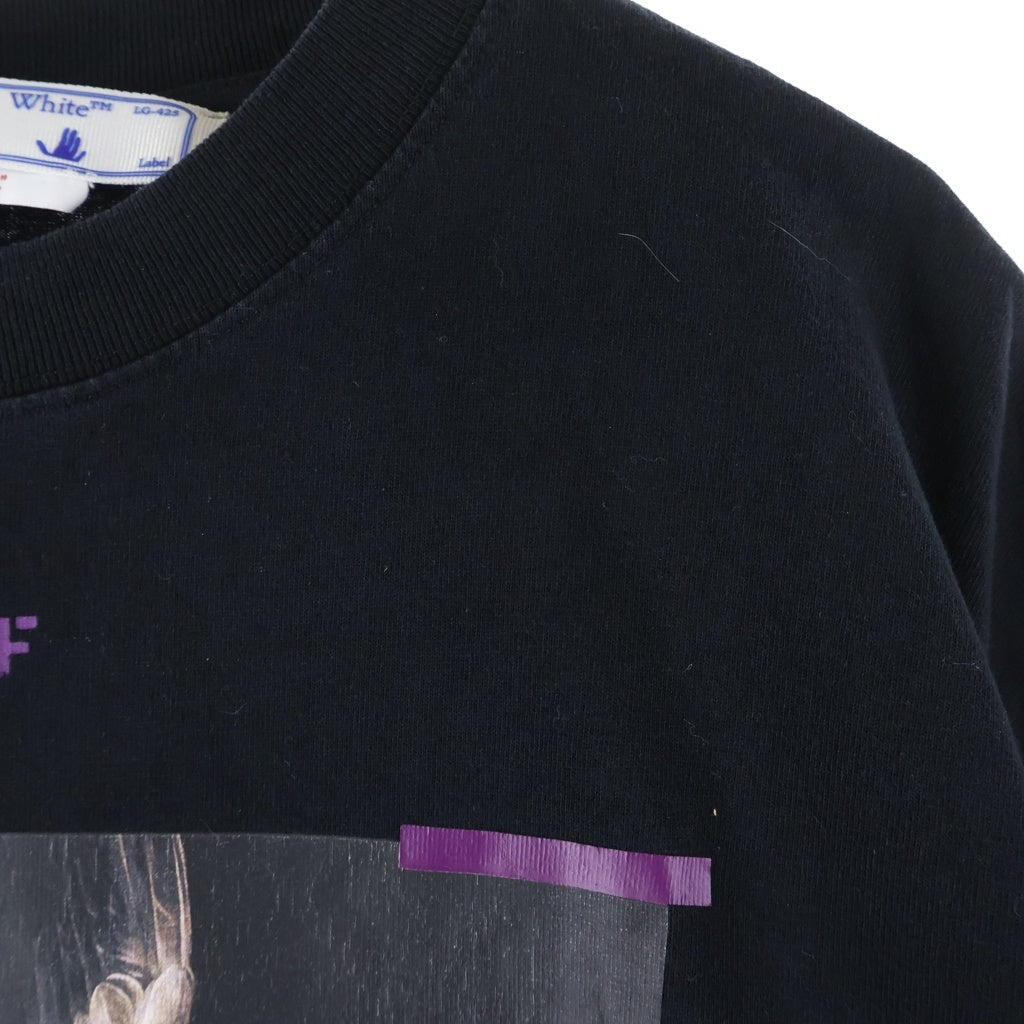 OFF-WHITE(オフホワイト) 23SS Caravaggio Print T-Shirt カラヴァッジョ 半袖Tシャツ ブラック OMAA119S23JER001