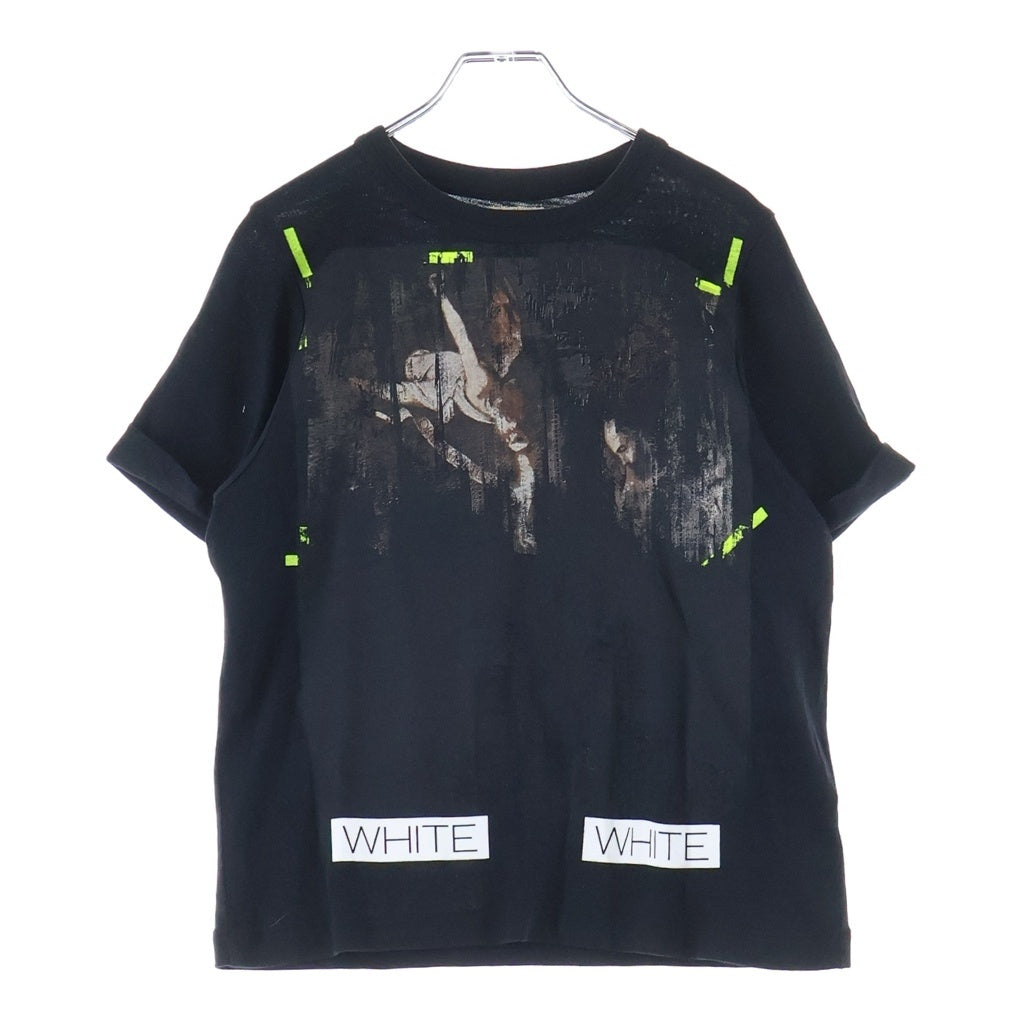 OFF-WHITE(オフホワイト) 16SS Caravaggio T-Shirt カラヴァッジョ 半袖Tシャツ ブラック レディース