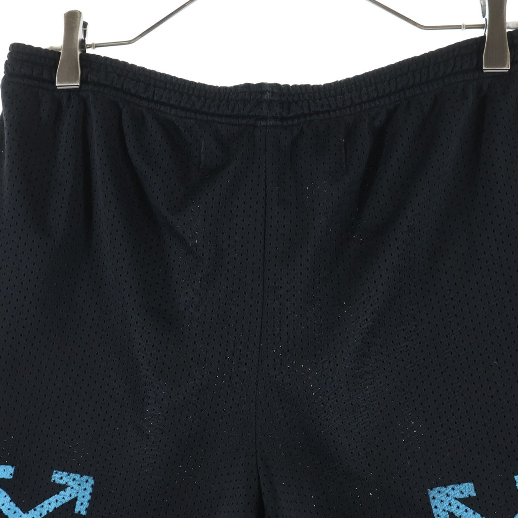 OFF-WHITE(オフホワイト) 18AW Mesh Shorts メッシュショーツ ハーフパンツ ブラック OMCI005F18017032