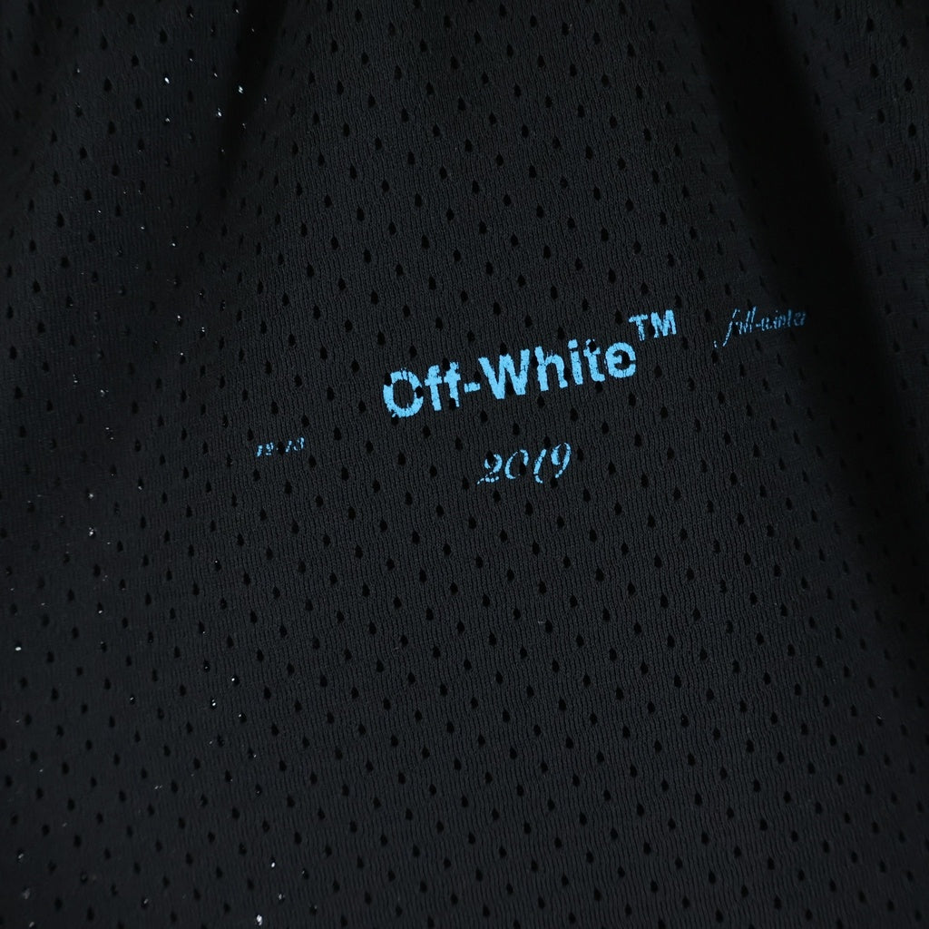 OFF-WHITE(オフホワイト) 18AW Mesh Shorts メッシュショーツ ハーフパンツ ブラック OMCI005F18017032
