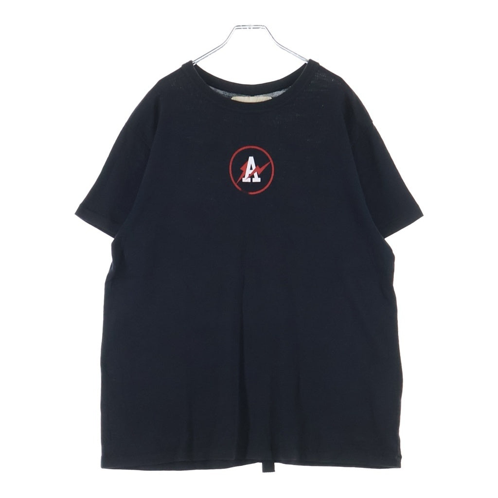 OFF-WHITE(オフホワイト) 16SS Fragment T-Shirt フラグメントデザイン 半袖Tシャツ ブラック