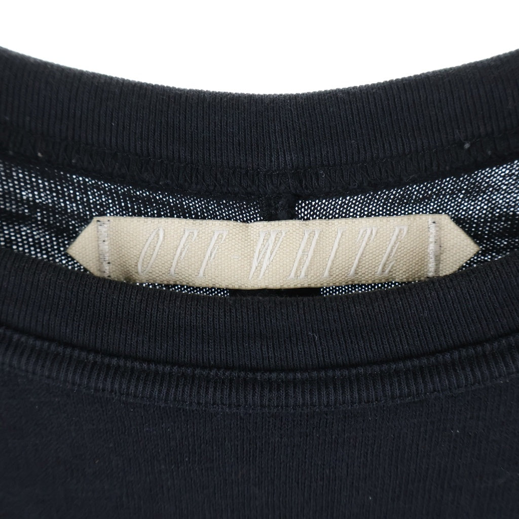 OFF-WHITE(オフホワイト) 16SS Fragment T-Shirt フラグメントデザイン 半袖Tシャツ ブラック