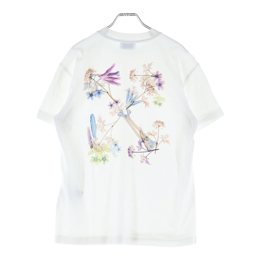 OFF-WHITE(オフホワイト) 24SS Floral T-Shirt 半袖Tシャツ ホワイト OWAA089S24JER001