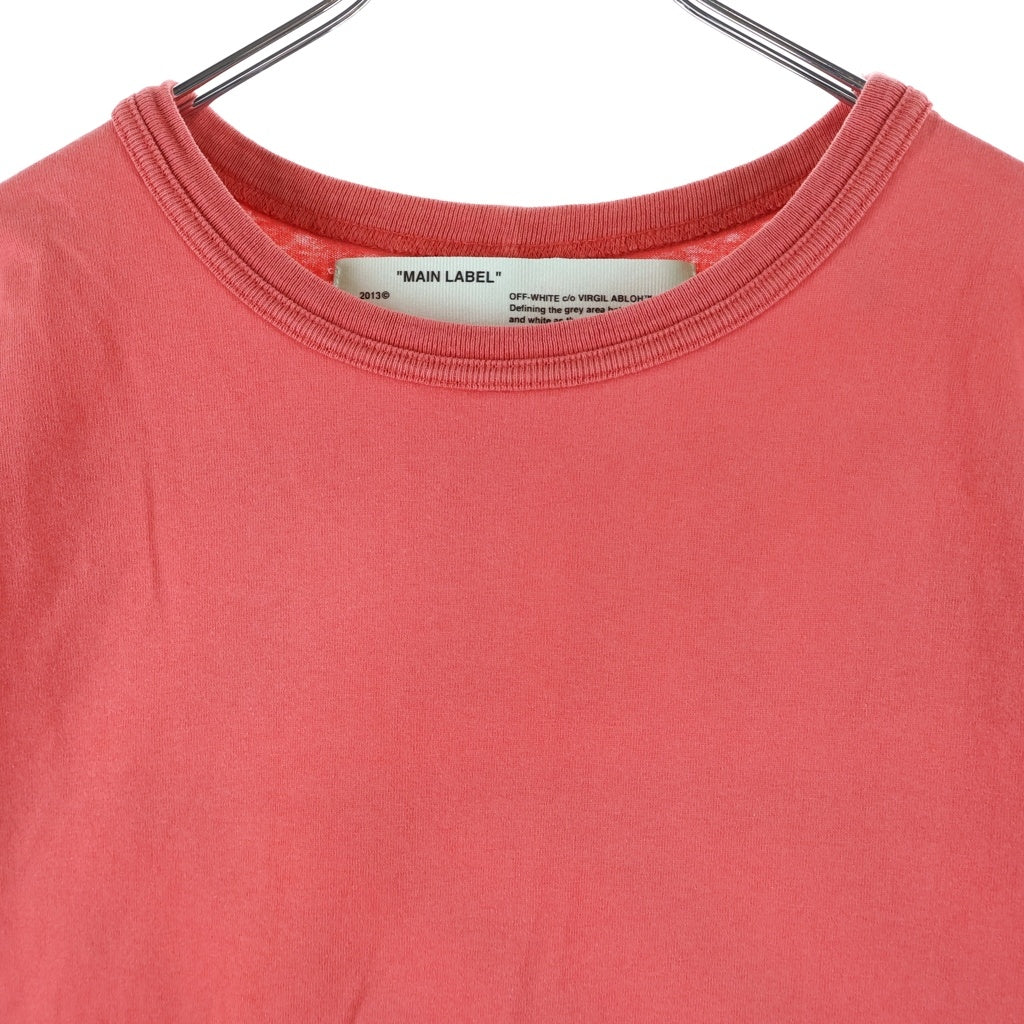 OFF-WHITE(オフホワイト) 17SS T-Shirt 半袖Tシャツ レッド