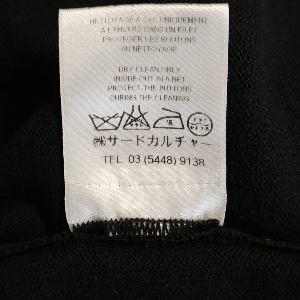 GIVENCHY(ジバンシィ) Knit T-Shirt オーバーサイズ ニット半袖Tシャツ ブラック 13X 7855 540