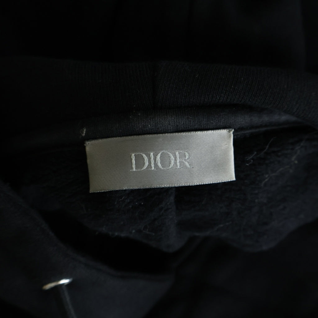 DIOR(ディオール) Bee Hoodie プルオーバースウェットパーカー フーディー ブラック 933J600B0531