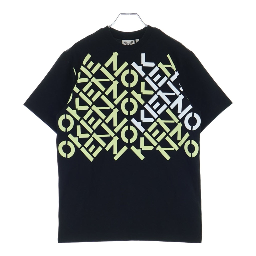 KENZO(ケンゾー) T-Shirt ロゴプリント 半袖Tシャツ ブラック FC55TS2084SK