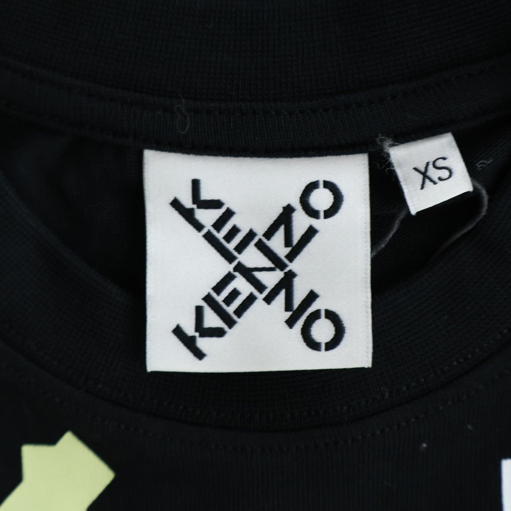 KENZO(ケンゾー) T-Shirt ロゴプリント 半袖Tシャツ ブラック FC55TS2084SK