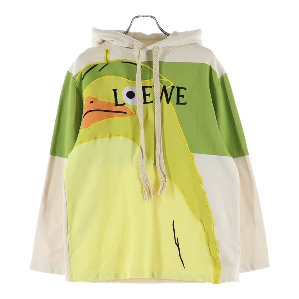LOEWE(ロエベ) ×スタジオジブリ 千と千尋の神隠し オオトリ様 プルオーバースウェットパーカー フーディー ベージュ S928Y25X02