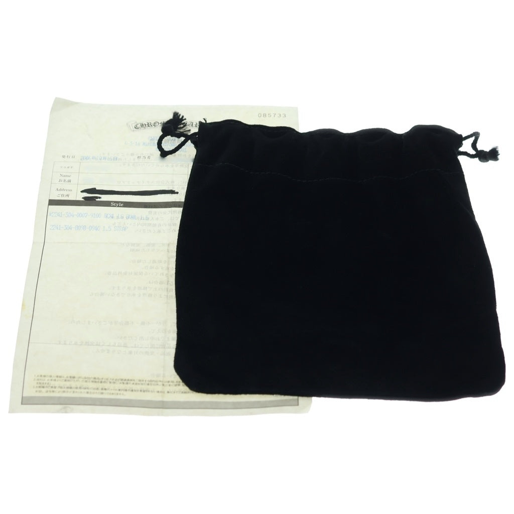 CHROME HEARTS(クロムハーツ) BUCKL OVAL LG CROSS バックルオーバル クロス エクストララージ シルバー