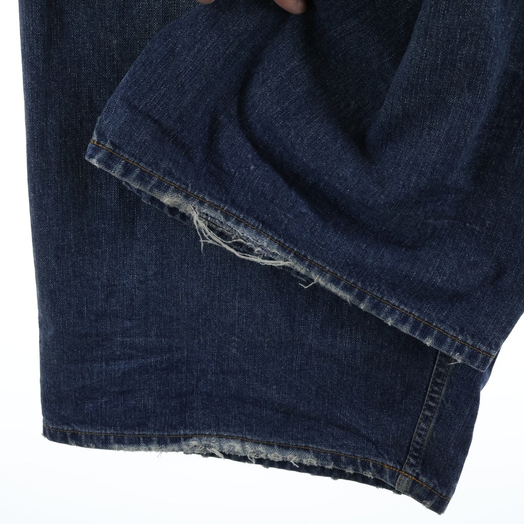 BALENCIAGA(バレンシアガ) George V Denim Baggy Pants ドローコード バギーデニムパンツ インディゴ 814161TRW62 814161 TRW62
