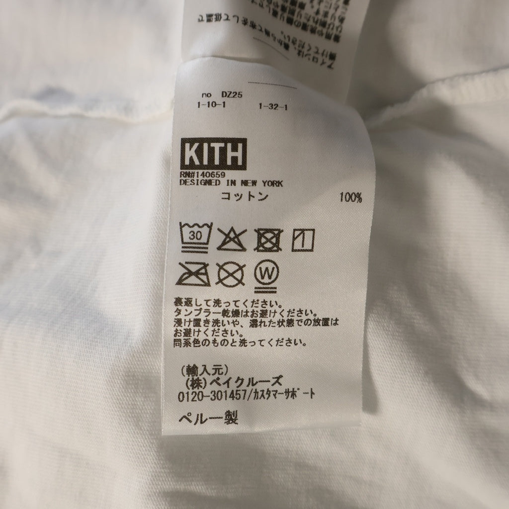 KITH(キス) JUST US ISO 半袖Tシャツ Tシャツ カットソー クルーネック ホワイト