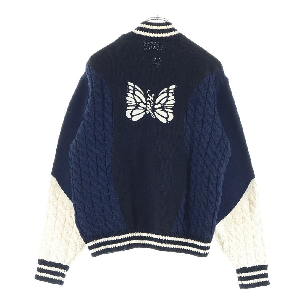 KITH(キス) ×NEEDLES WYONA FULL ZIP SWEATER ワイオナ フルジップ セーター ジャケット マルチカラー