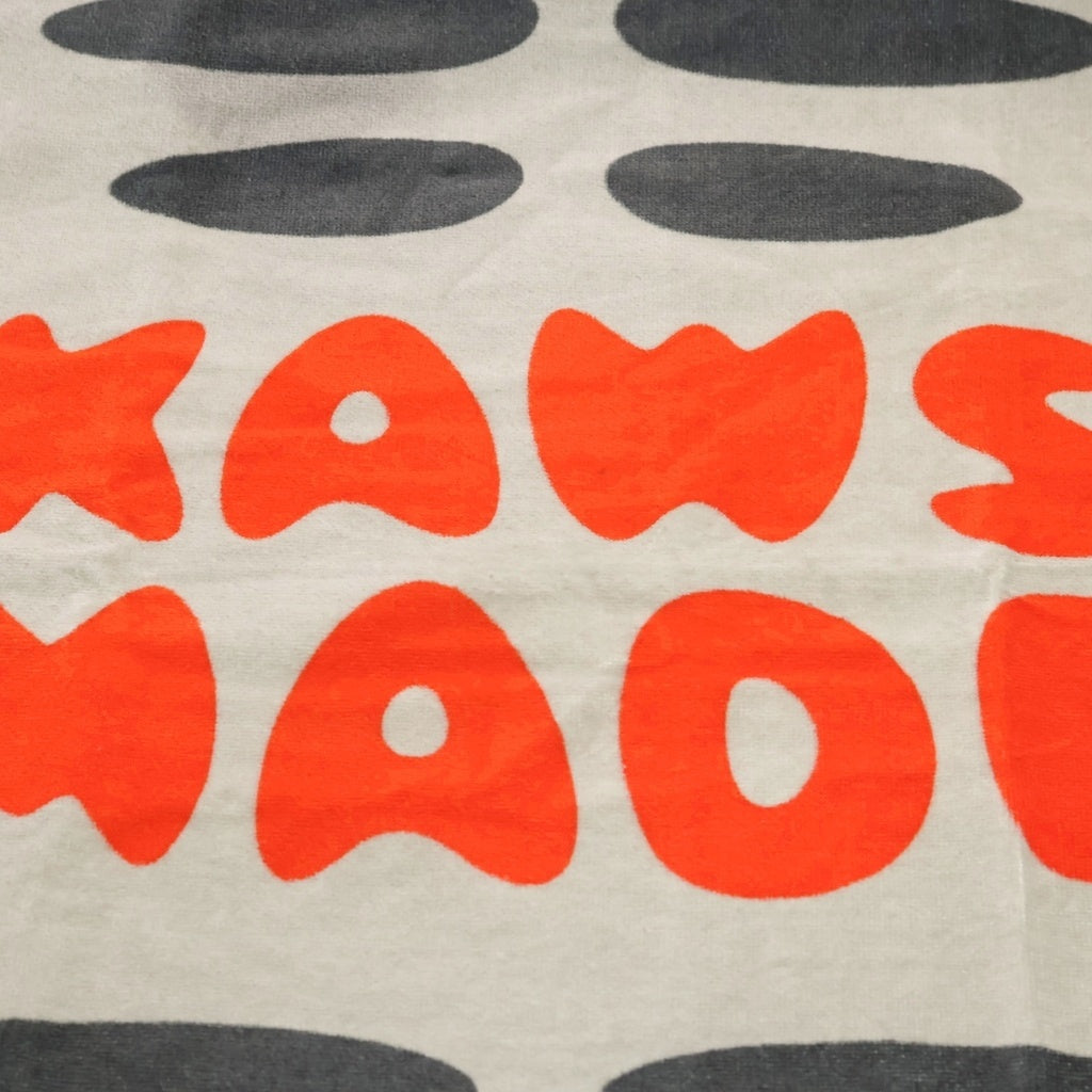 HUMAN MADE(ヒューマンメイド) 24SS × KAWS MADE BEACH TOWEL ×カウズ メイド ビーチタオル グレー XX27GD021