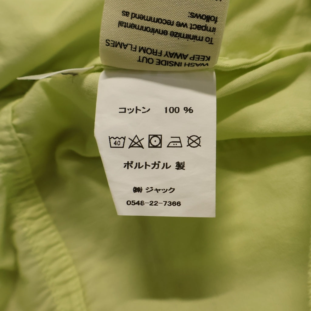 STUSSY(ステューシー) ×Tekla POPLIN PYJAMA SHORTS ×テクラ ポプリン パジャマ ハーフパンツ ショーツ イエロー