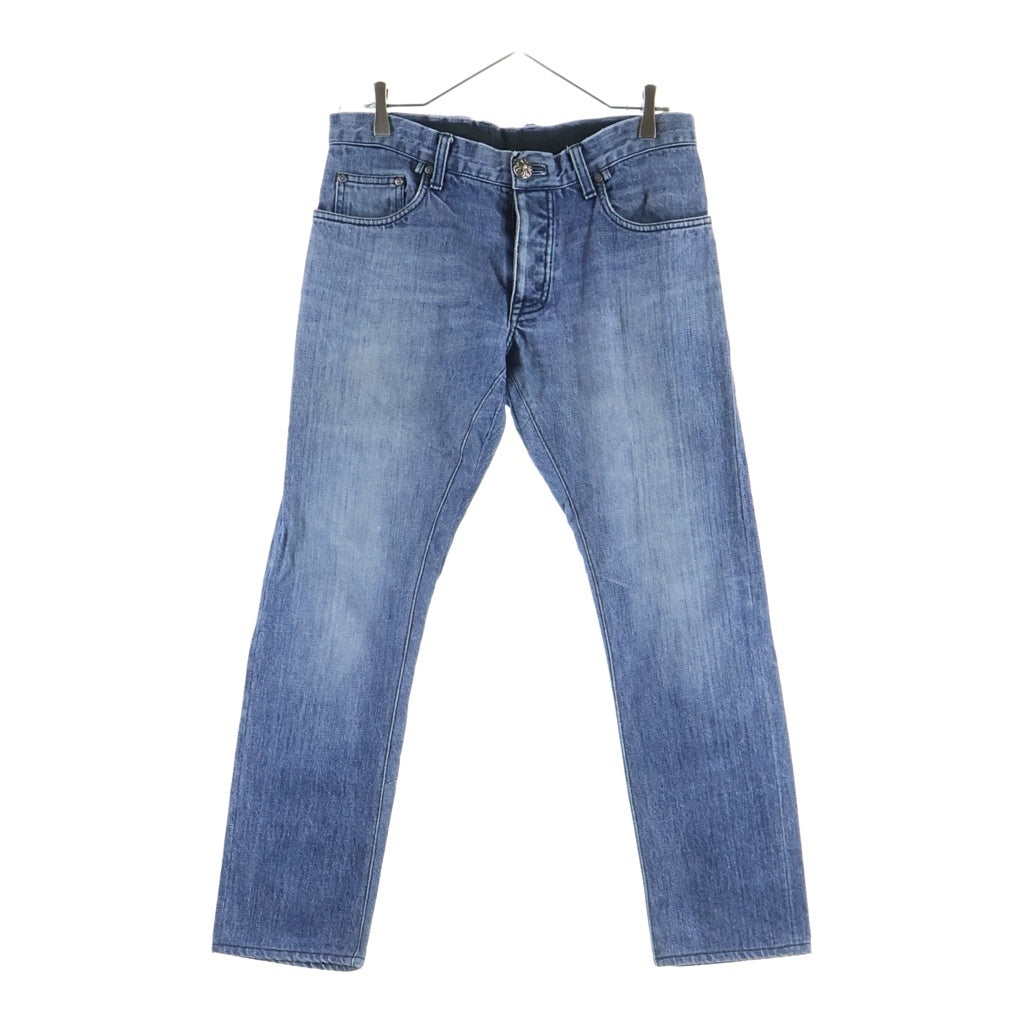 CHROME HEARTS(クロムハーツ) OLD 5PKT DENIM PANTS オールド クロスボール ボタンフライ デニムパンツ インディゴ