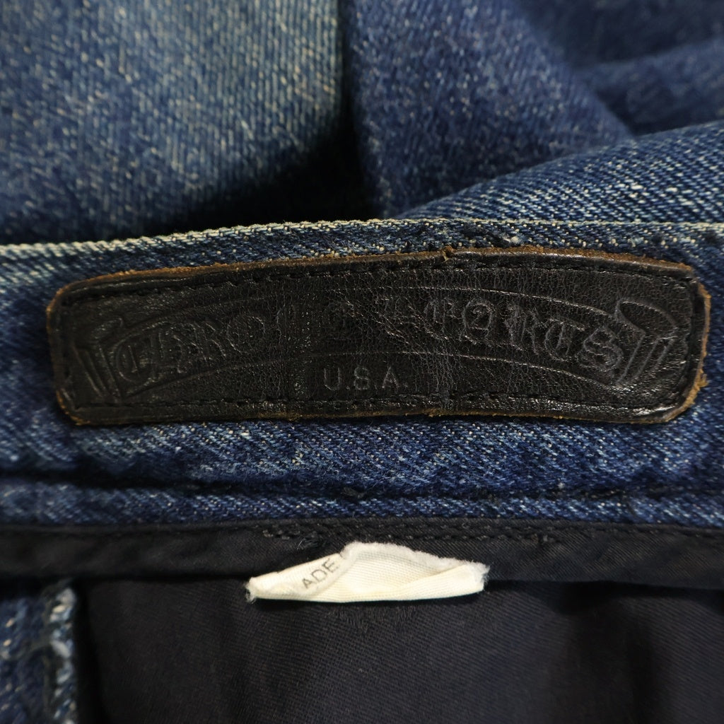 CHROME HEARTS(クロムハーツ) OLD 5PKT DENIM PANTS オールド ボタンフライ デニムパンツ インディゴ