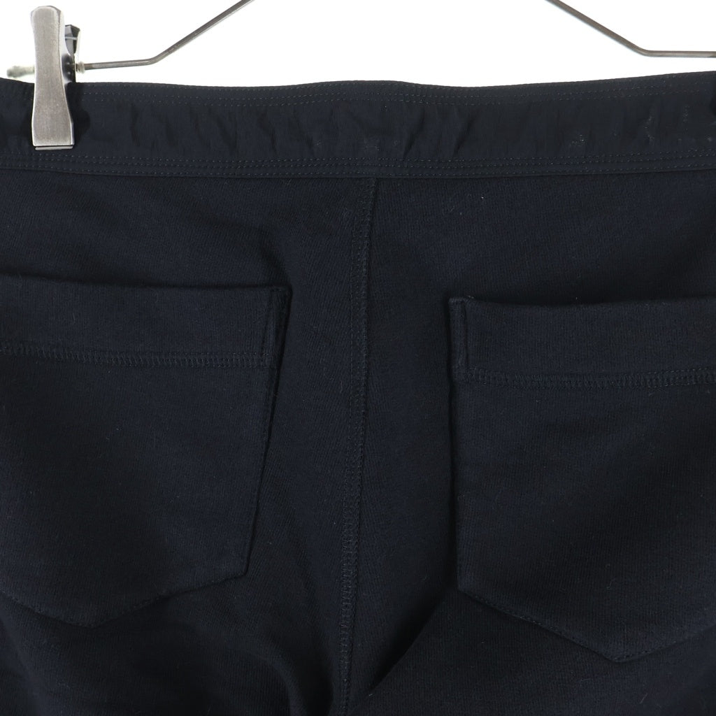 CHROME HEARTS(クロムハーツ) 1CROSS PATCH SWEAT SHORTS クロスパッチ ナイロン切替 スウェットハーフパンツ ショーツ ブラック