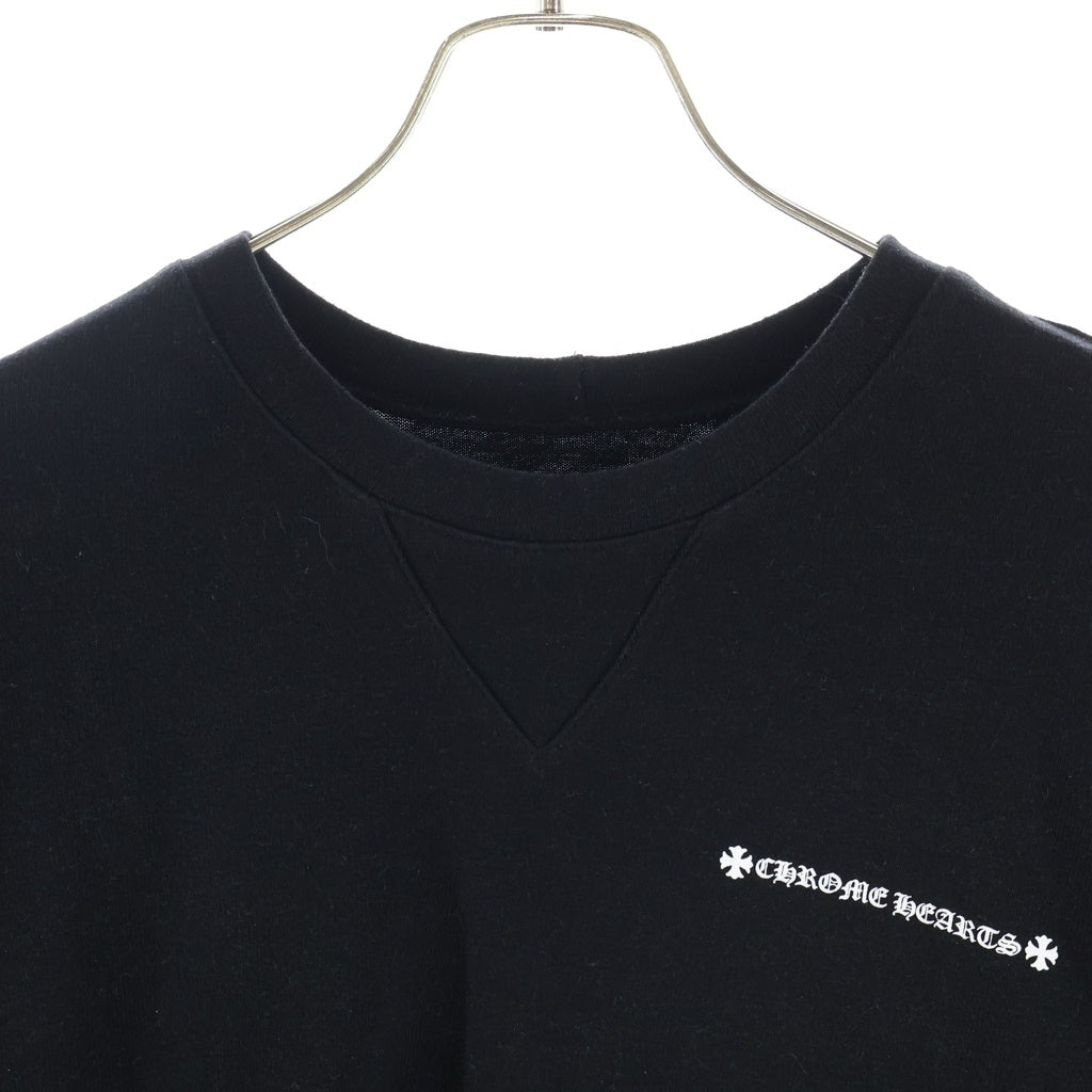 CHROME HEARTS(クロムハーツ) MATTY BOY MORE HEAD SWTSHRT マッティボーイ アームフローラル クルーネックスウェットトレーナー ブラック