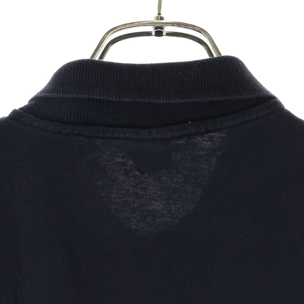 CHROME HEARTS(クロムハーツ) POLO SHIRT クロスボールボタン 半袖ポロシャツ ブラック レディース