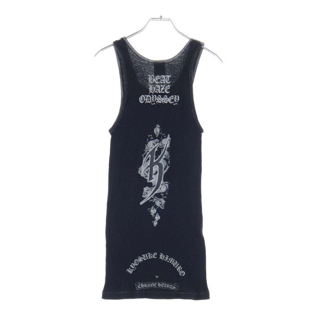 CHROME HEARTS(クロムハーツ) KYOSUKE HIMURO TANK TOP 氷室京介 タンクトップ ノースリーブシャツ ブラック