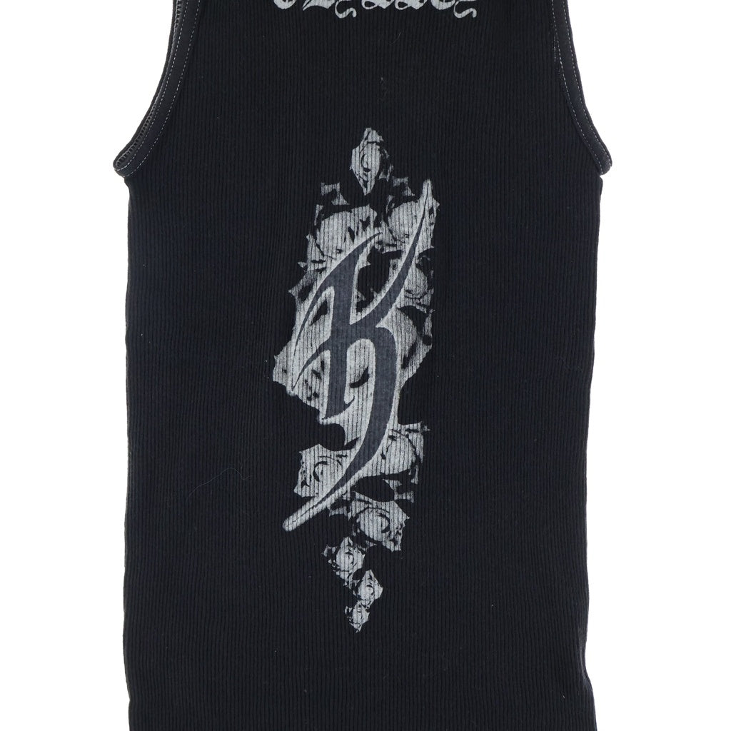 CHROME HEARTS(クロムハーツ) KYOSUKE HIMURO TANK TOP 氷室京介 タンクトップ ノースリーブシャツ ブラック
