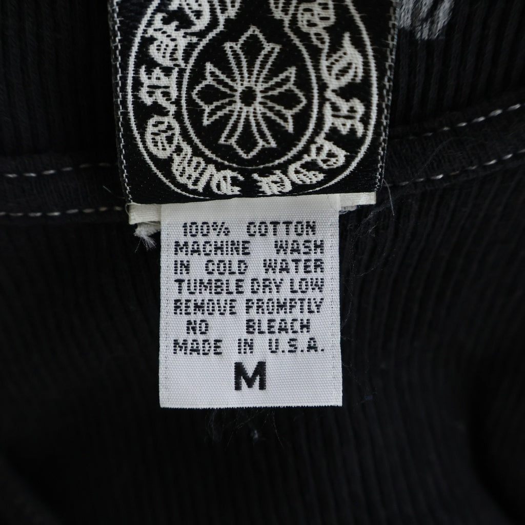 CHROME HEARTS(クロムハーツ) KYOSUKE HIMURO TANK TOP 氷室京介 タンクトップ ノースリーブシャツ ブラック