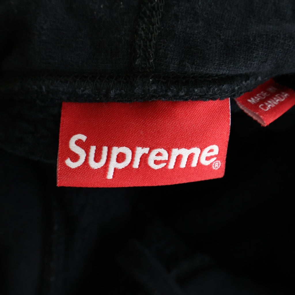 SUPREME(シュプリーム) 21SS ×KAWS Chalk Logo Hoodd Sweatshirt ×カウズ チョークロゴ スエットパーカー フーディー ブラック