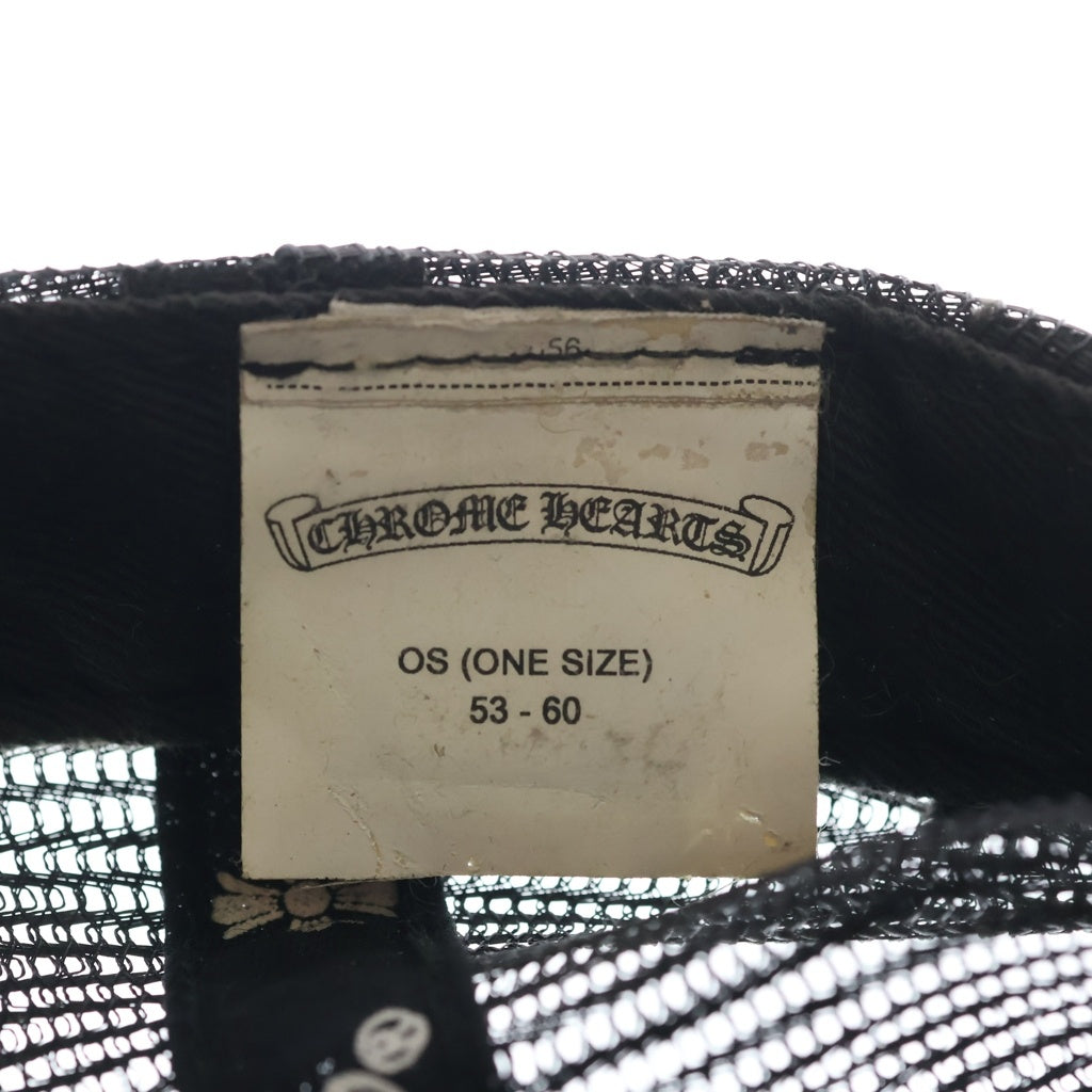 CHROME HEARTS(クロムハーツ) TRUCKER CAP CHパッチ メッシュ トラッカーキャップ 帽子 ブラック
