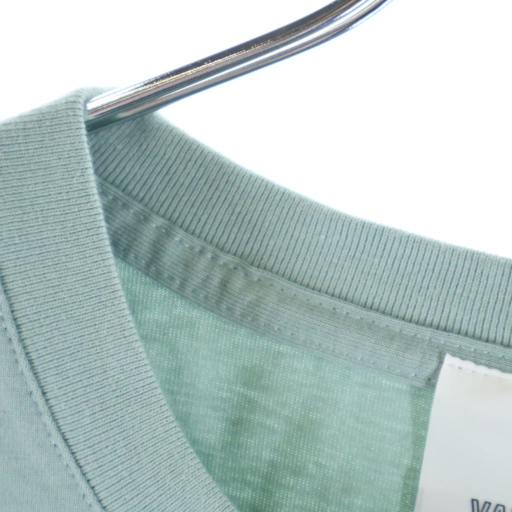VAULTROOM(ボルトルーム) ICON TEE GREEN 刺繍 アイコン クルーネック半袖Tシャツカットソー グリーン