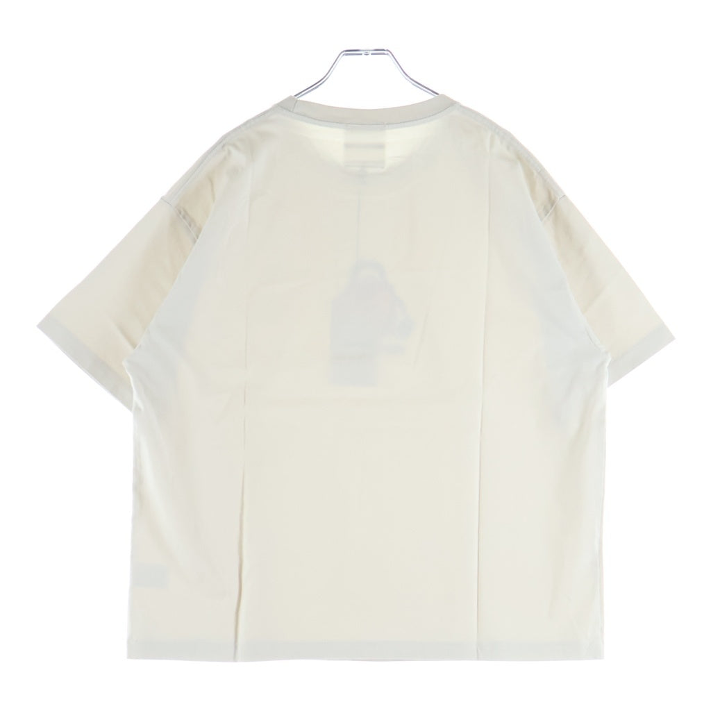 VAULTROOM(ボルトルーム) ICON TEE GREIGE 刺繍 アイコン クルーネック半袖Tシャツカットソー グレージュ