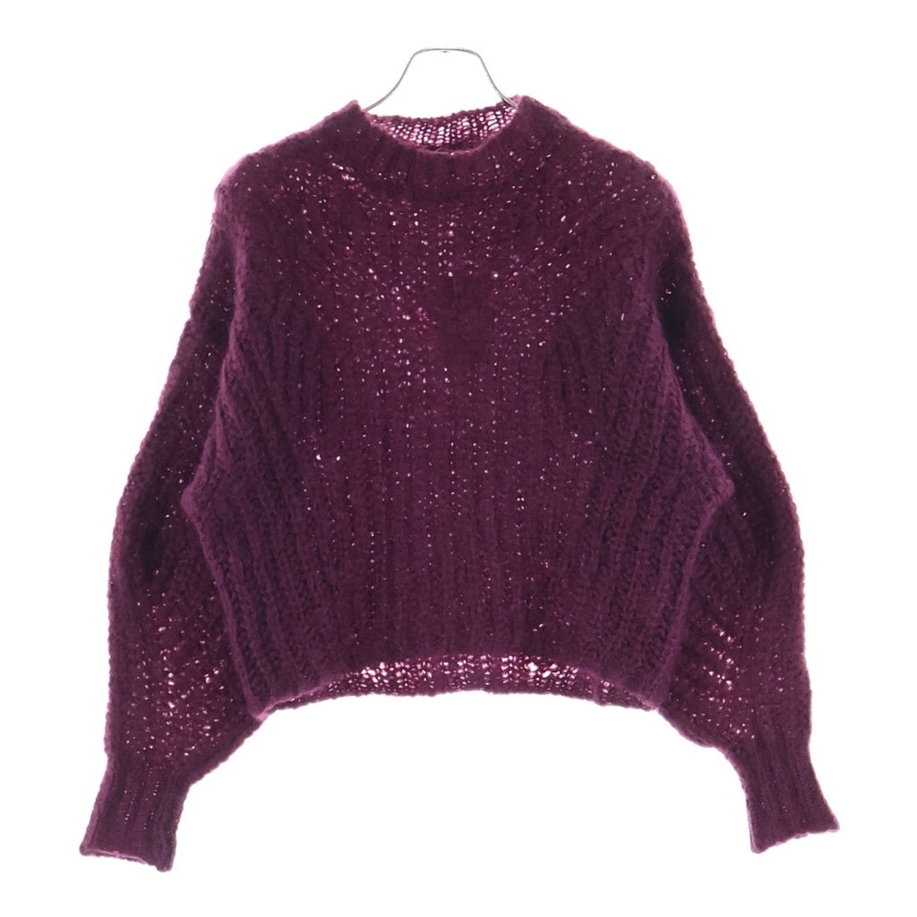 ISABEL MARANT(イザベル マラン) 22AW MOHAIR KNIT SWEATER モヘヤニットセーター バーガンディー