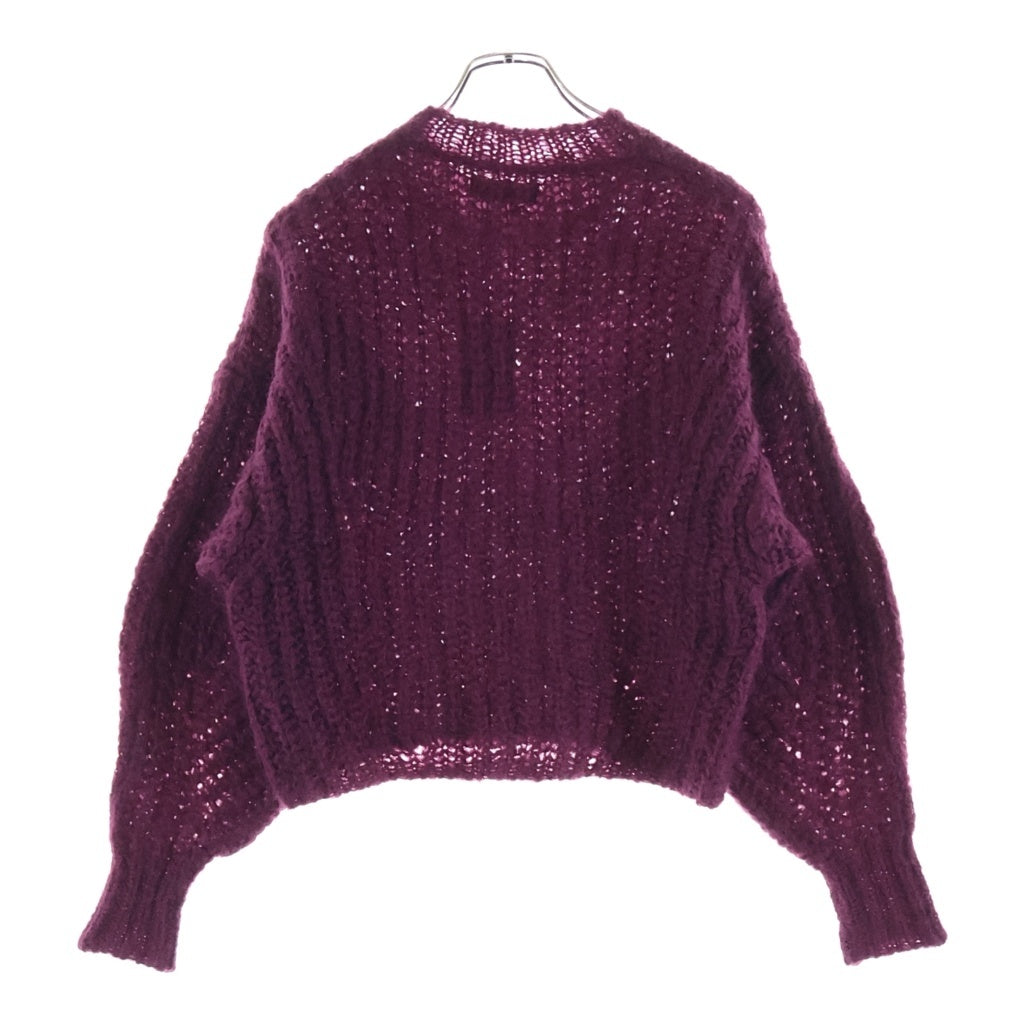 ISABEL MARANT(イザベル マラン) 22AW MOHAIR KNIT SWEATER モヘヤニットセーター バーガンディー
