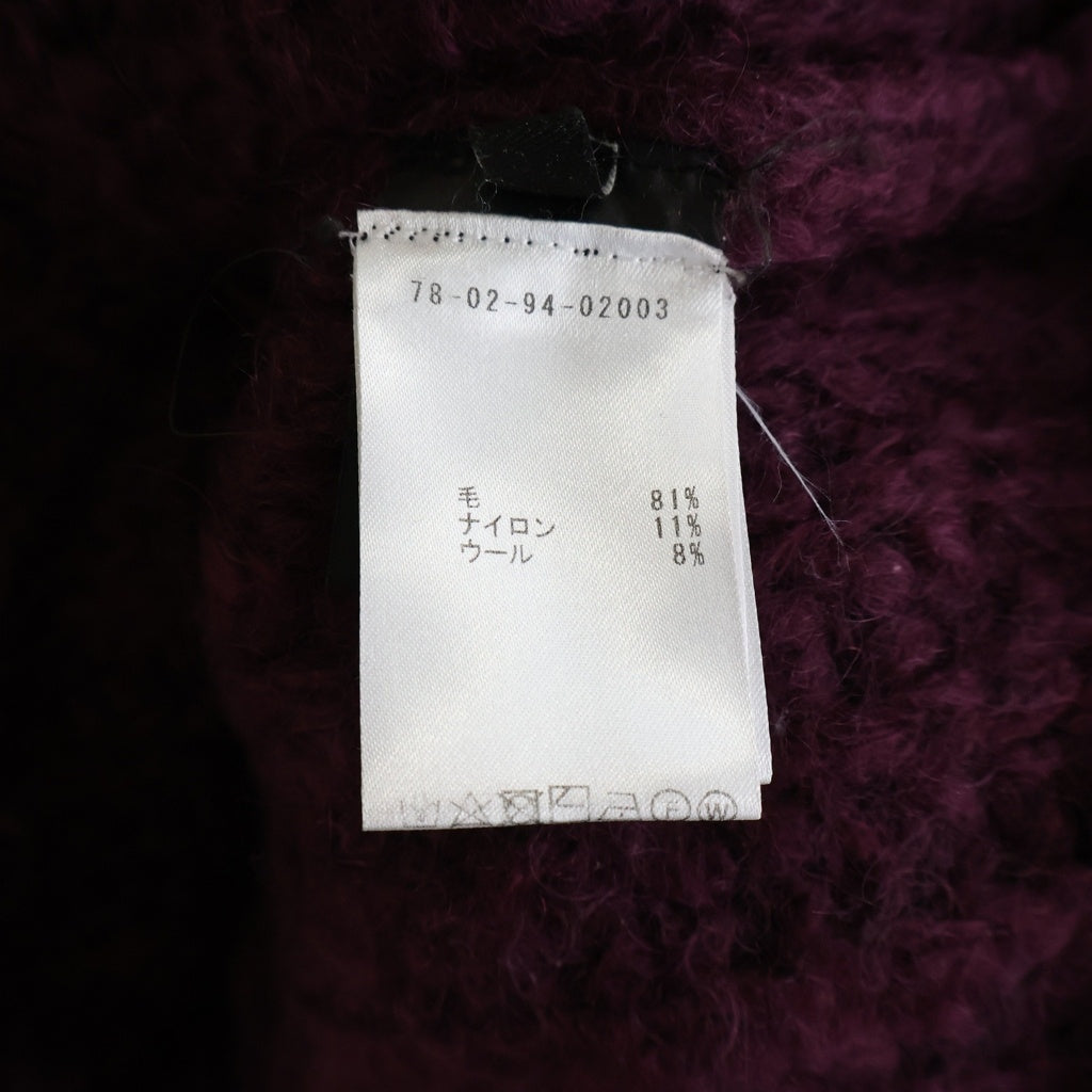 ISABEL MARANT(イザベル マラン) 22AW MOHAIR KNIT SWEATER モヘヤニットセーター バーガンディー