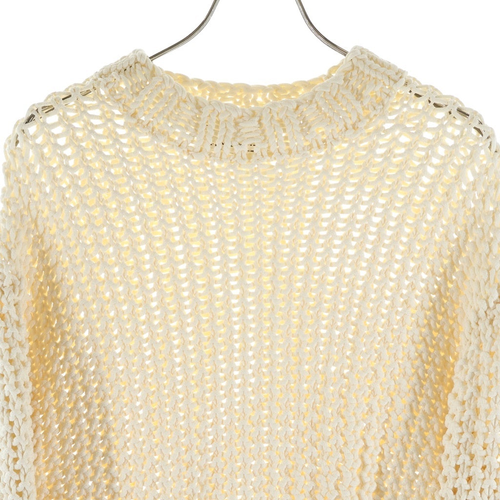STONE ISLAND(ストーンアイランド) UV-REACTIVE KNIT ユーブイ リアクティブ ニット ホワイト K1S155100057S00W1