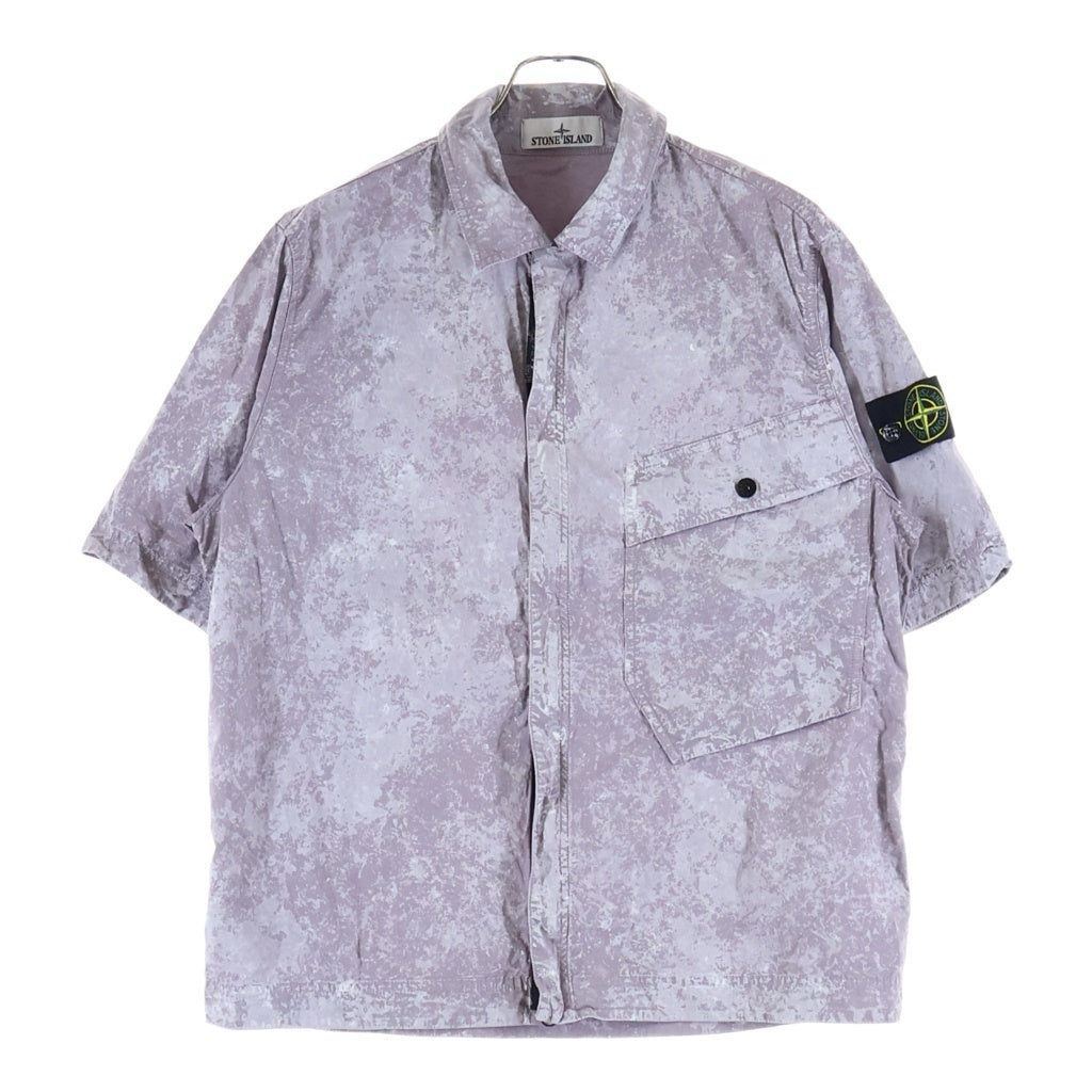 STONE ISLAND(ストーンアイランド) PIGMENT ON TELA PARACADUTE ピグメント オン テラ パラカデュート パープル K1S151100013S0143