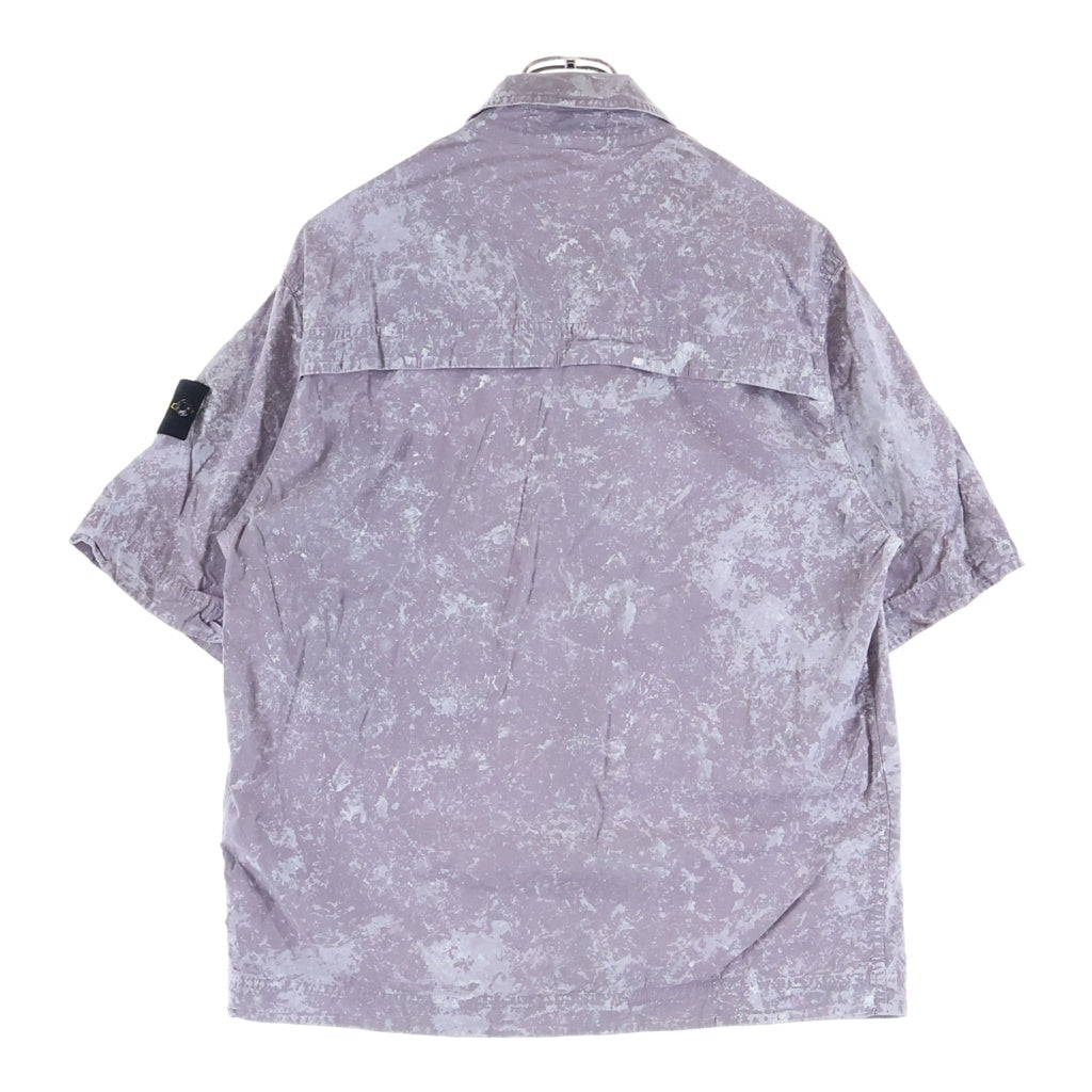 STONE ISLAND(ストーンアイランド) PIGMENT ON TELA PARACADUTE ピグメント オン テラ パラカデュート パープル K1S151100013S0143