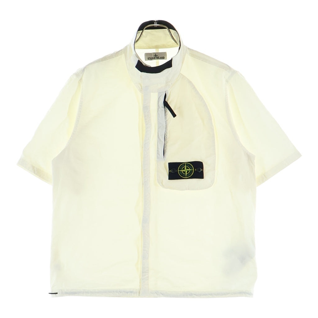STONE ISLAND(ストーンアイランド) ORGANIC LOOK NYLON PANAMA-TC オーガニック ルック ナイロン パナマ ティーシー ホワイト K1S151200028S0069
