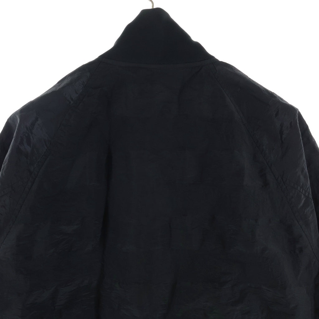 STONE ISLAND(ストーンアイランド) SHADOW PROJECT コンパスロゴ シャドウプロジェクト ジップアップ ナイロン ジャケット ブラック 721940701