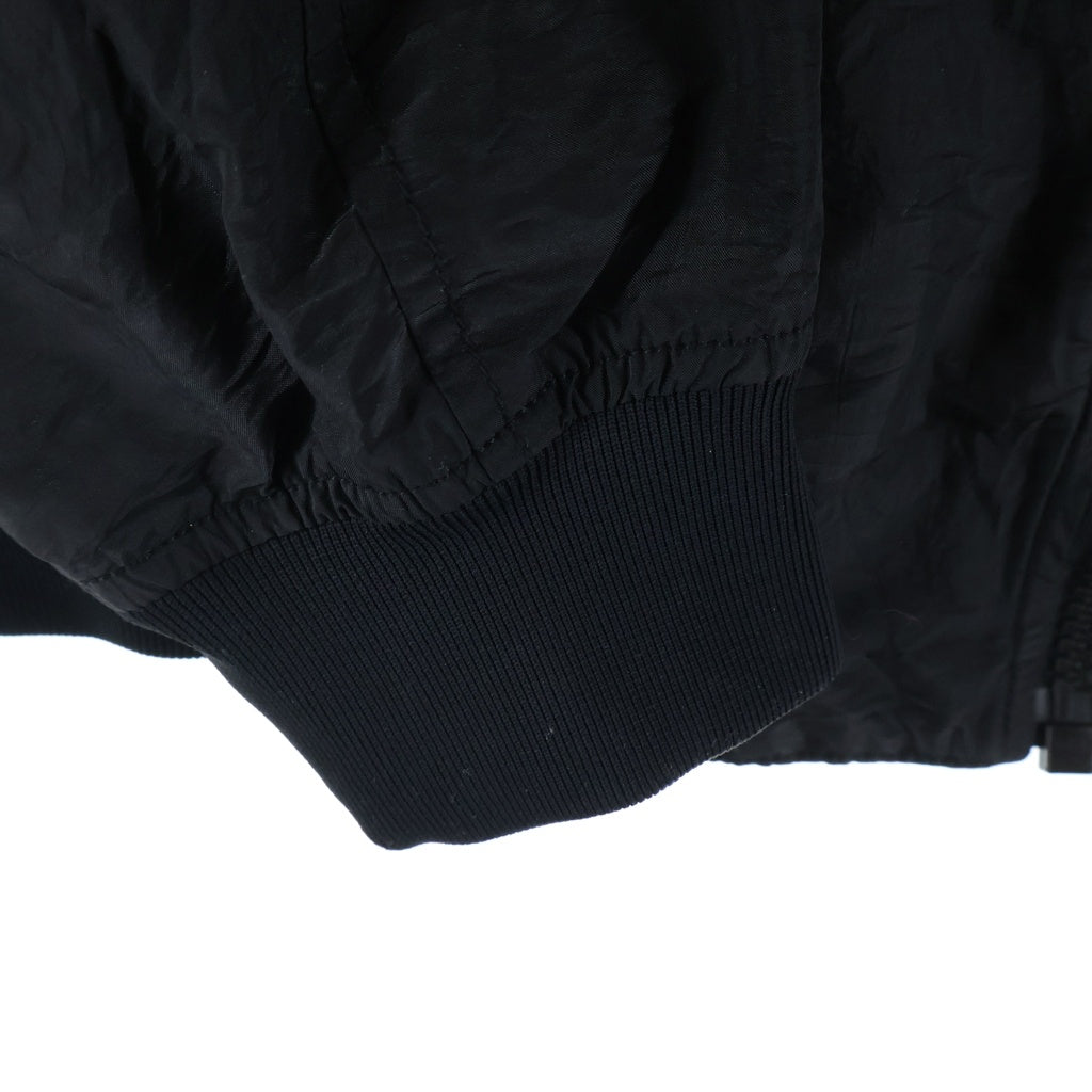 STONE ISLAND(ストーンアイランド) SHADOW PROJECT コンパスロゴ シャドウプロジェクト ジップアップ ナイロン ジャケット ブラック 721940701
