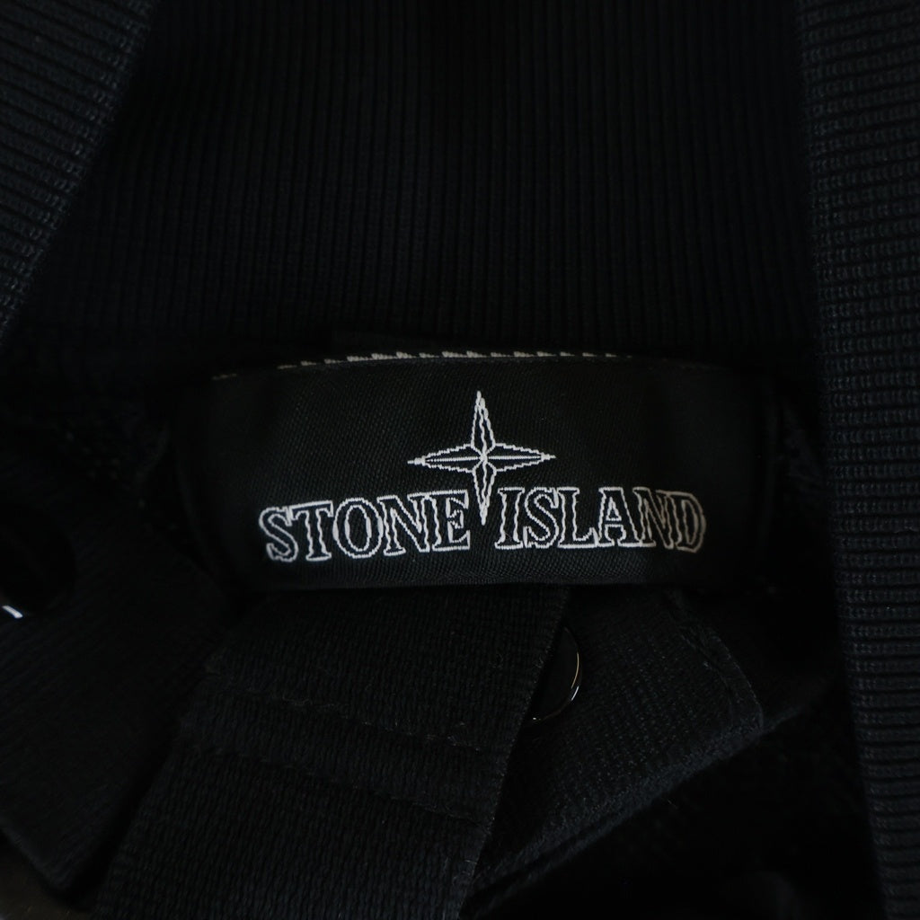 STONE ISLAND(ストーンアイランド) SHADOW PROJECT コンパスロゴ シャドウプロジェクト ジップアップ ナイロン ジャケット ブラック 721940701