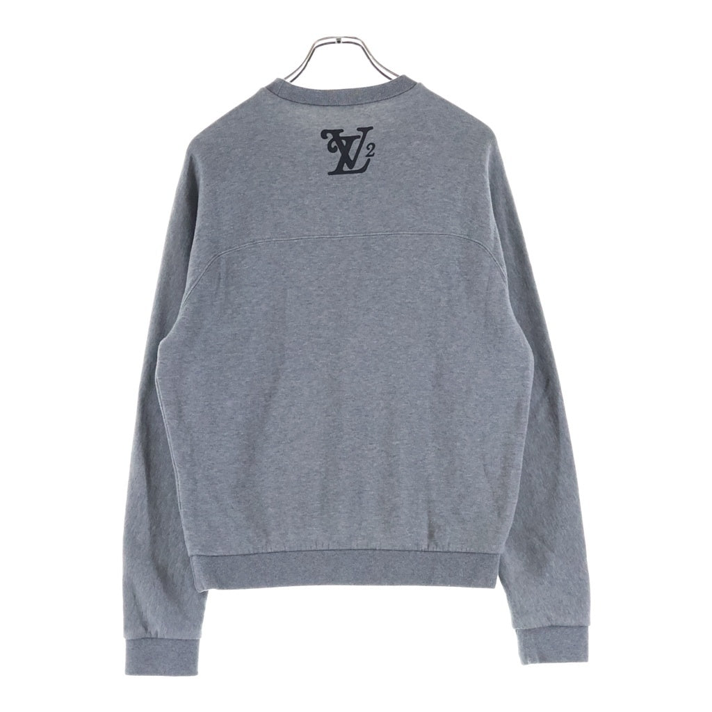 LOUIS VUITTON(ルイヴィトン) ×20AW NIGO スクエアード ロゴスウエット トレーナープルオーバー グレー