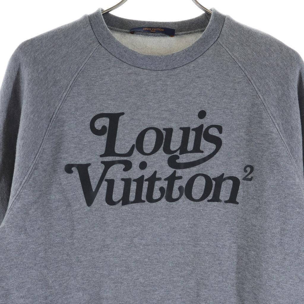 LOUIS VUITTON(ルイヴィトン) ×20AW NIGO スクエアード ロゴスウエット トレーナープルオーバー グレー