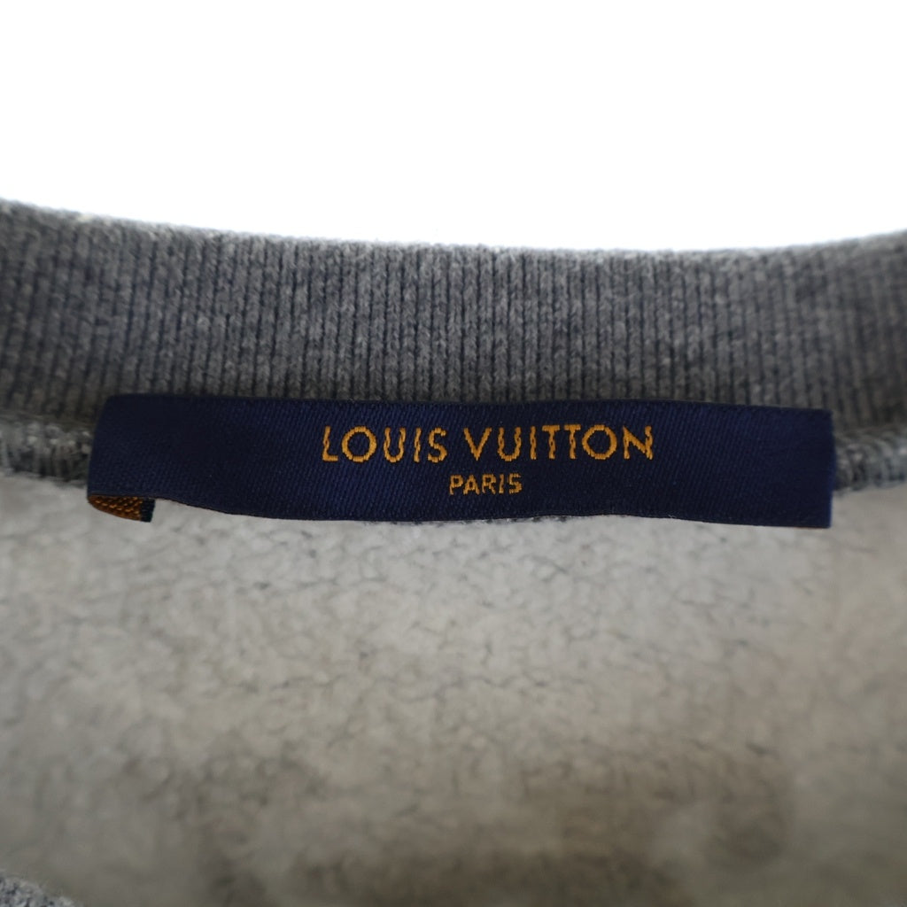LOUIS VUITTON(ルイヴィトン) ×20AW NIGO スクエアード ロゴスウエット トレーナープルオーバー グレー