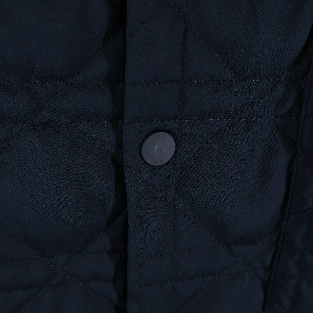 DIOR(ディオール) ×KAWS TECHNICAL SATIN OVERSHIRT テクニカル サテン オーバーシャツ ネイビー 313C509E5918