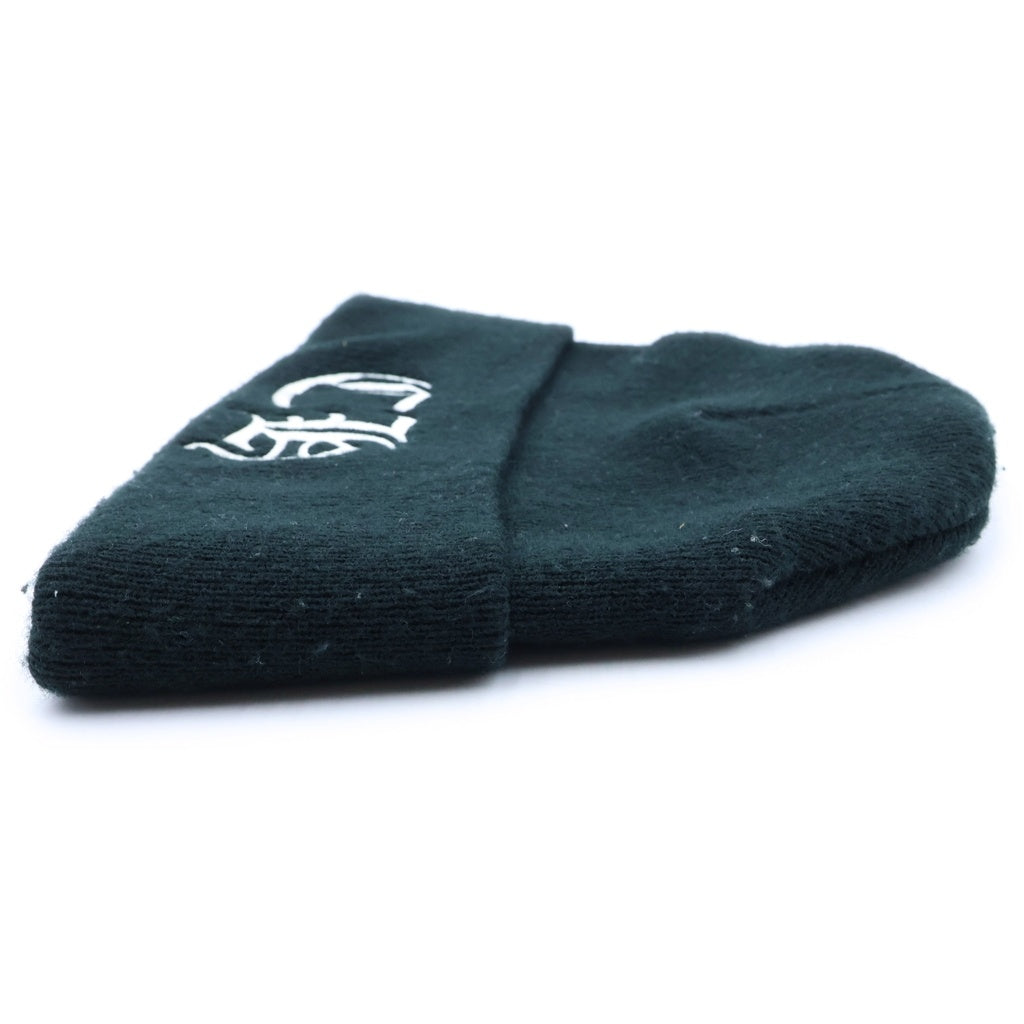 CHROME HEARTS(クロムハーツ) CH Logo Embroidery Acrylic Beanie CHロゴ刺繍ビーニー ニット帽 ブラック